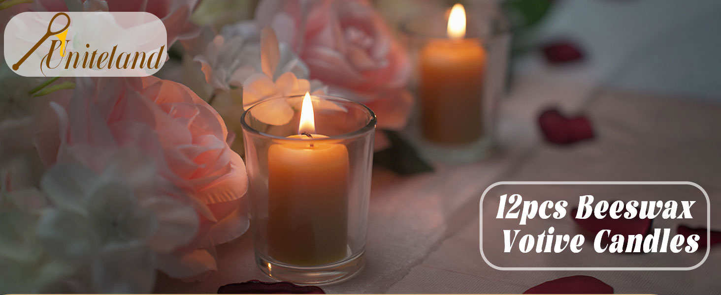 beeswax votive candles