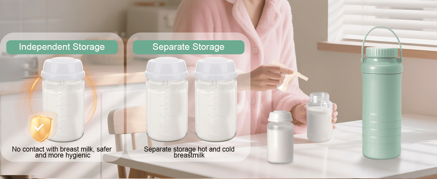 breastmilk cooler bottle
