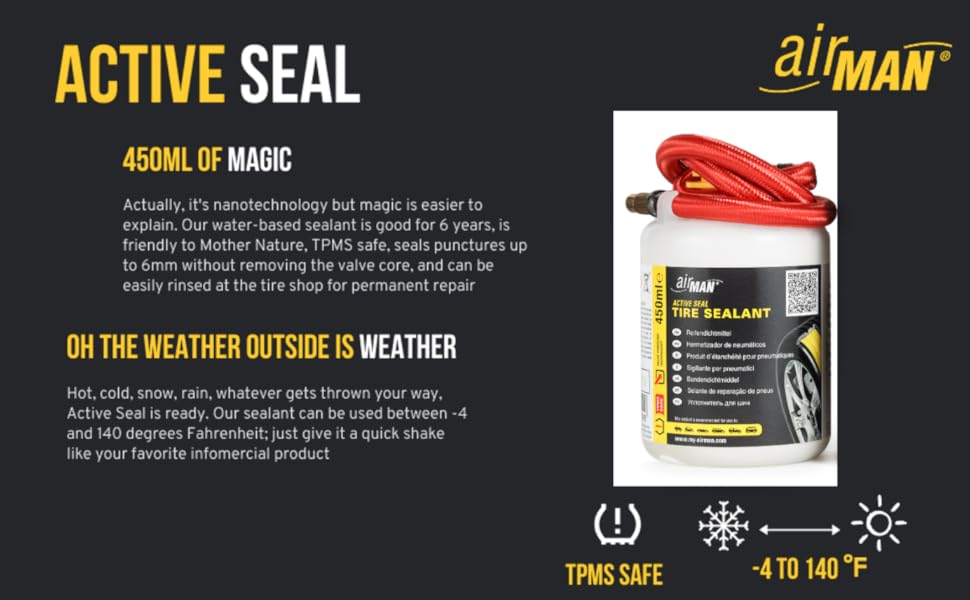 ResQ Tire Repair Kit Active Seal Overview