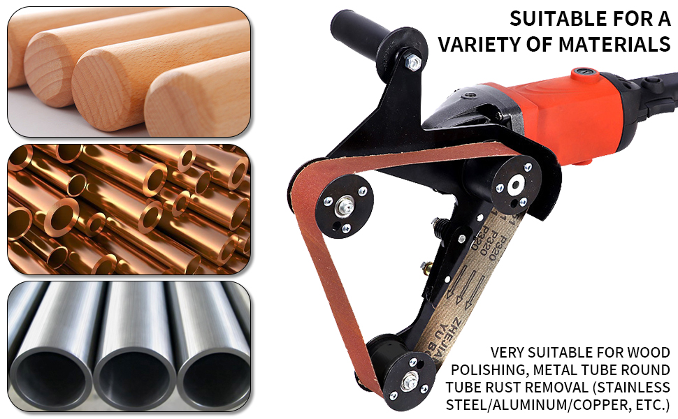 SI FANG Tube Belt Sander Attachment Adapter Bracket, Converting an