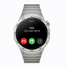 Atenda chamadas Bluetooth diretamente no seu relógio