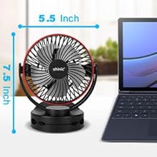 Amazon.com: 藍色加熱風扇: 居家與廚房