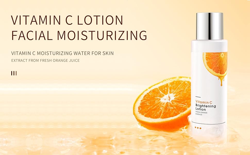 Vitamin C Lotion Moisturizer Face Cream Moisturizer for