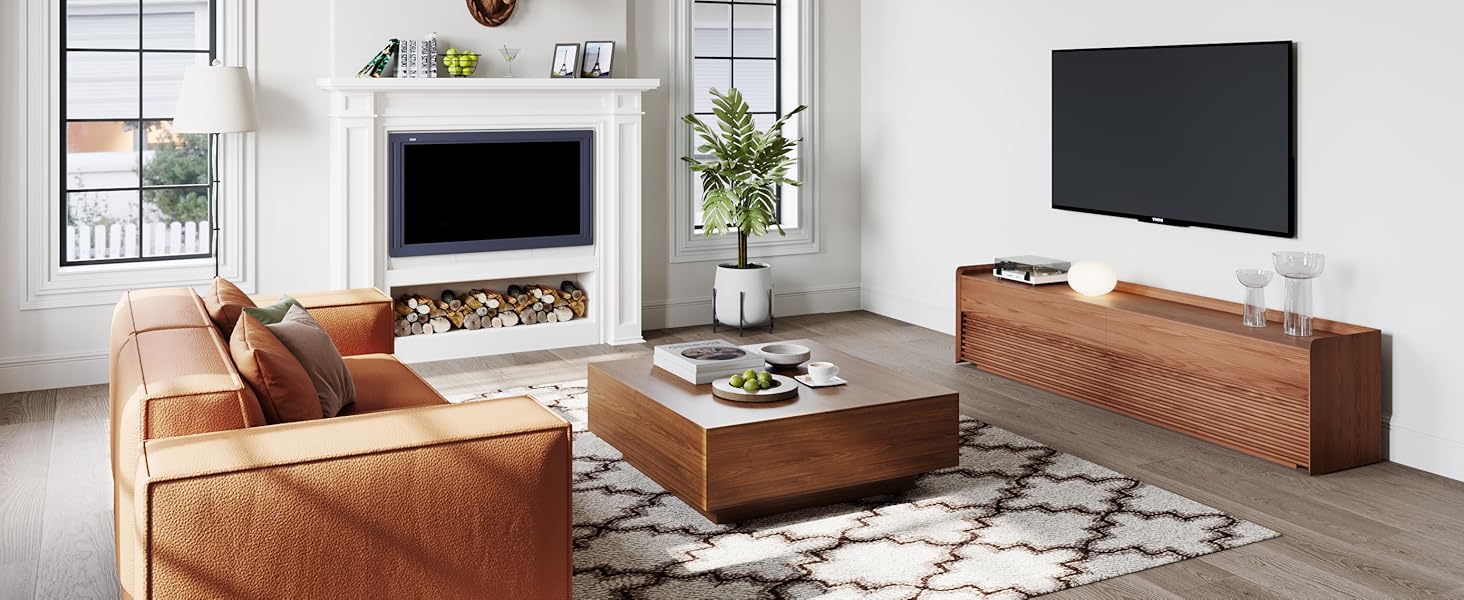mid century modern coffee table for living room