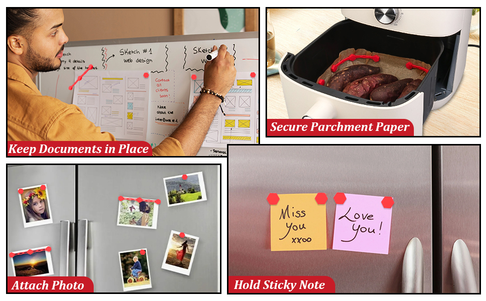 Air Fryer Magnet Silicone Buckle