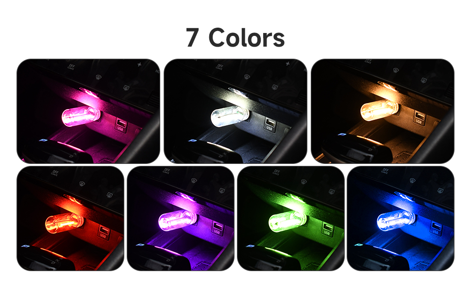 USb Car Light, Led Car Lights Interior, Usb Night Light, Usb Light for Car, Car Night Light