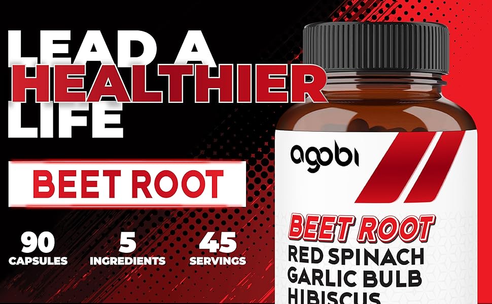 A59. Agobi - Beet Root 12100 mg - 90 caps