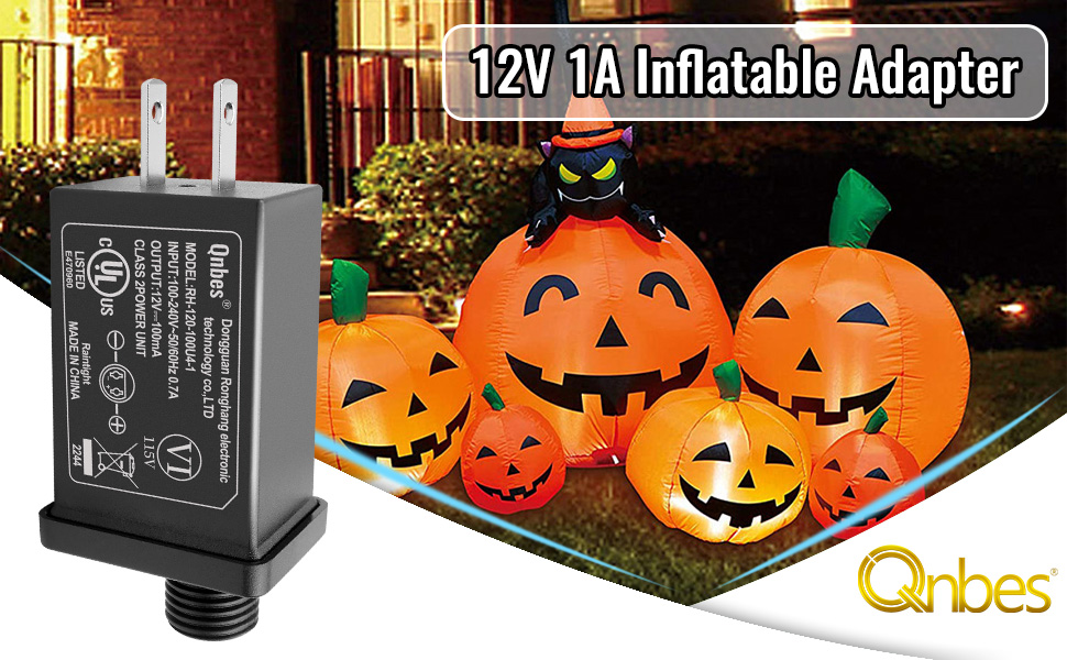 12V 1A Class 2 Power Supply, Replacement Yard Inflatable