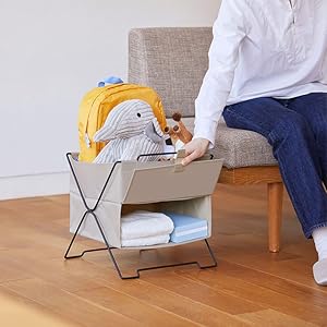 Amazon.co.jp: キングジム 収納ボックス スタックバスケット