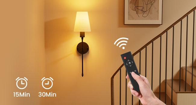 battery cordless wall sconces