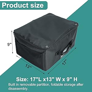 Golf Trunk Organizer,Waterproof Collapsible Car Golf Storage Golf Accessories