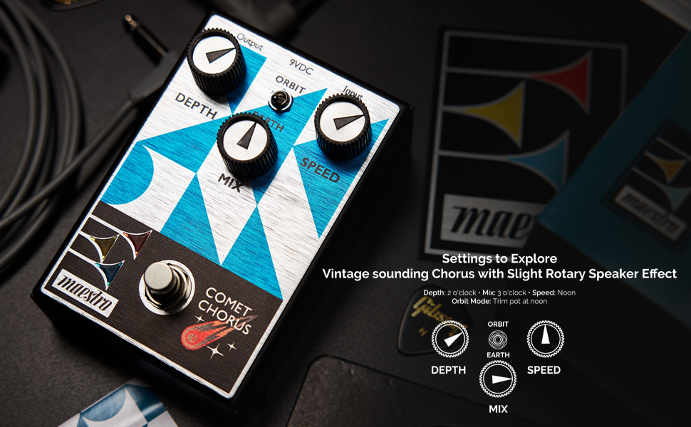 Amazon.com: Maestro Comet Chorus Effects Pedal : Musical Instruments