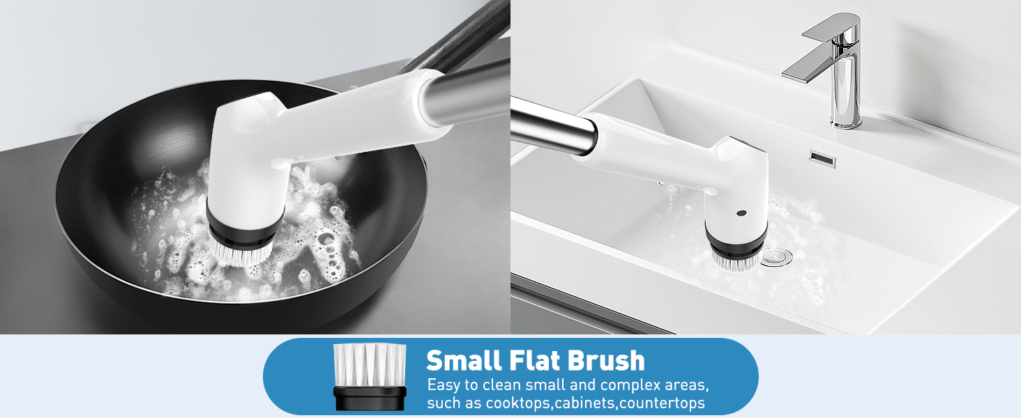 electric scrubber for cleaning