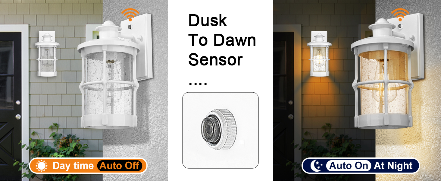 dusk to dawn outdoor light fixtures