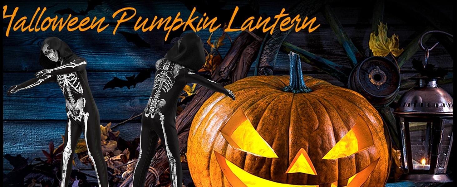 Halloween Skelett Kostüm für Männer
