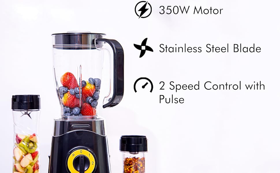 GEEPAS 3-in-1 Super Blender GSB44033