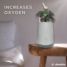 Increase Oxygen by ubreathe air purifier.