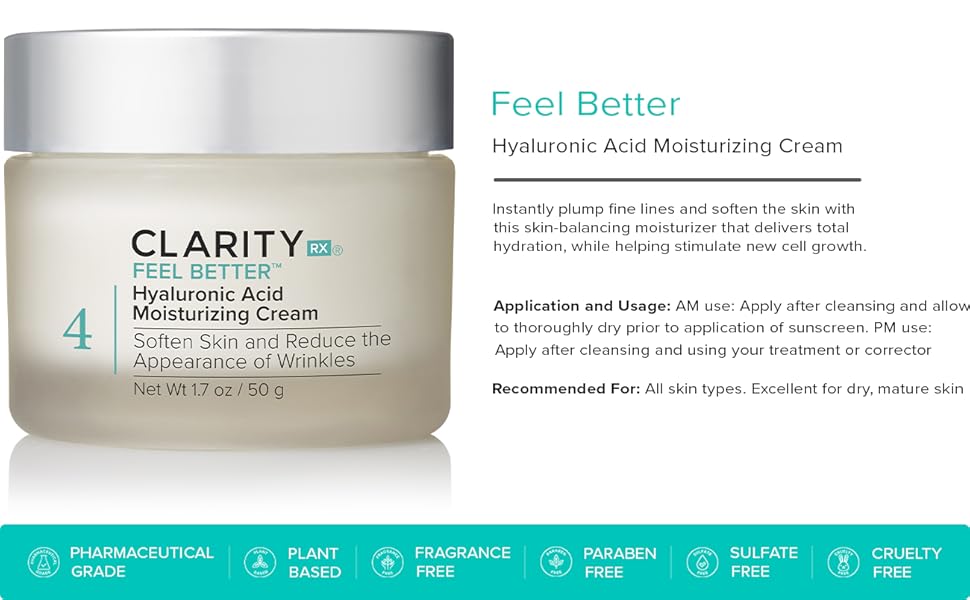 ClarityRX, responsibly sourced, paraben-free, natural ingredients, clean skincare, healthy skincare