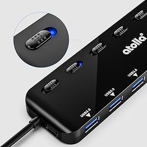 Independent switch and LED