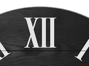 Roman numeral clock