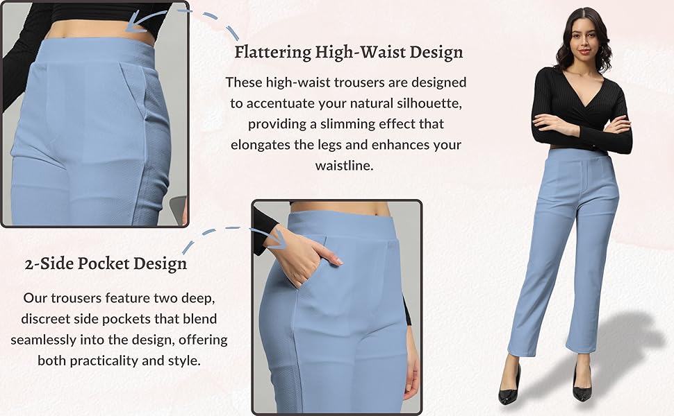 pocket trouser for women