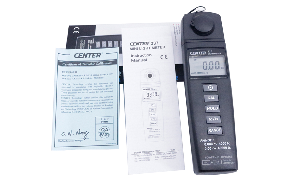 Amazon.com: CENTER-337 Digital Mini Light Meter Lightness