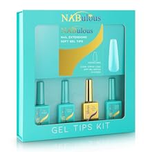 Kit COffin Long Nail tip kit soft gel Coffin Long