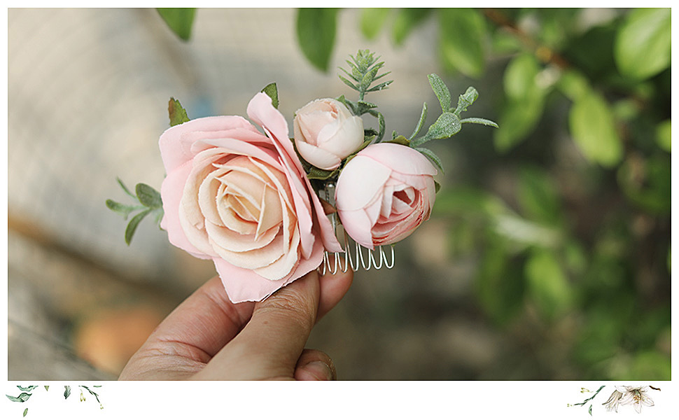 wedding hair flower hair clip hair comb hair accessories women wedding hair accessory