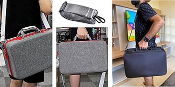 PS5 travel case handle- on sholder