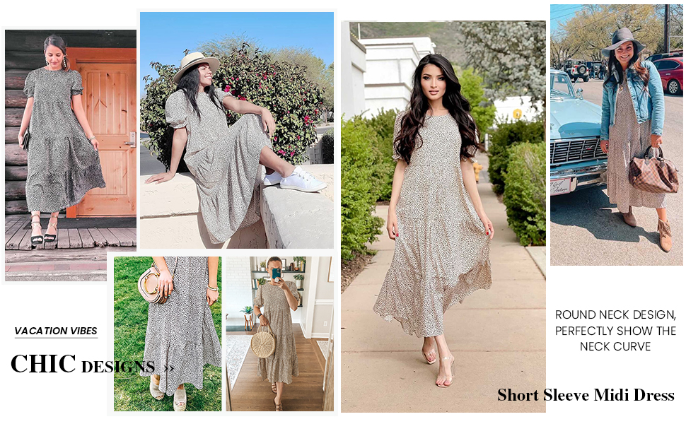 Women Summer Casual Dress