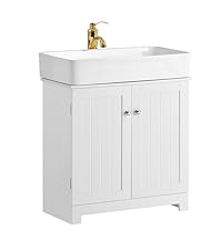 バス・洗面所用品 TOMO Amazon.co.jp: SoBuy 洗面台 洗面化粧台 洗面台下収納 幅60*奥行