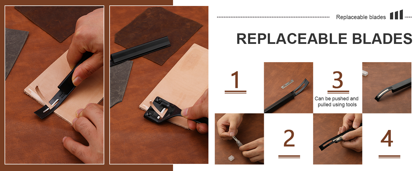 Leather Skiver Cutting Tools