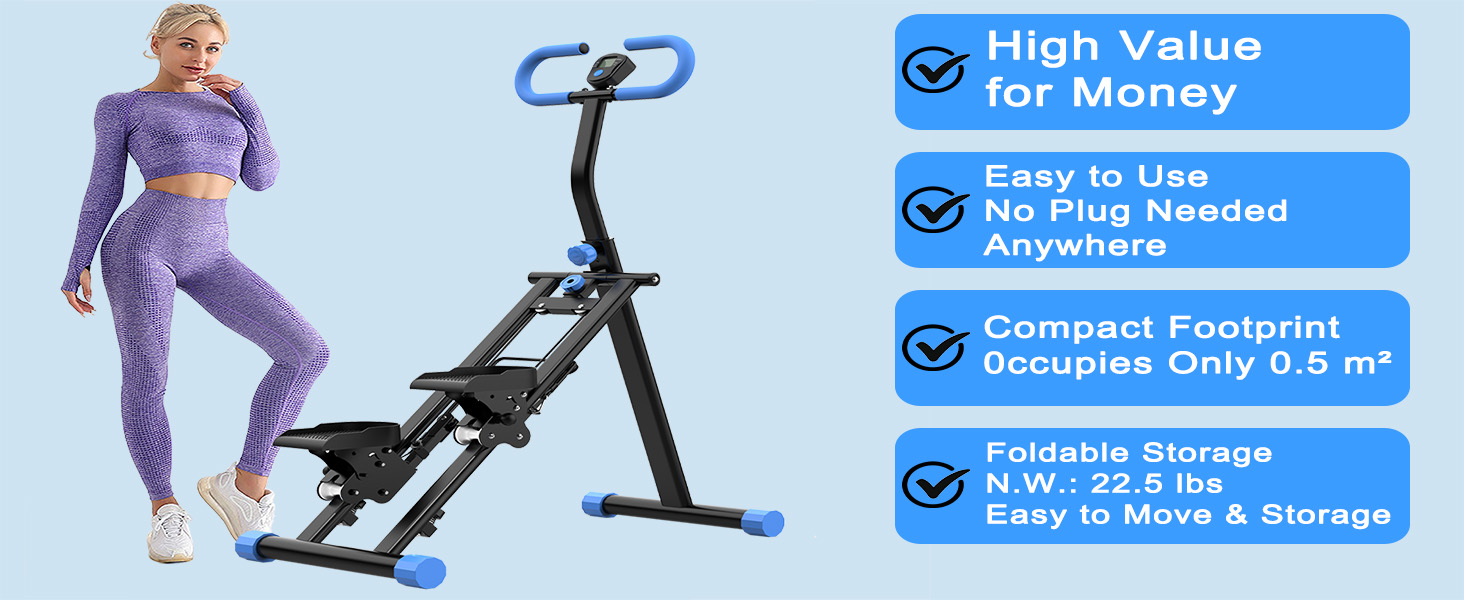 Upgraded Stair Stepper for Home