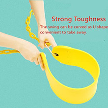 hanging heavy duty kids swing garden swing play area seat and heavy duty chain hooks seat jhula