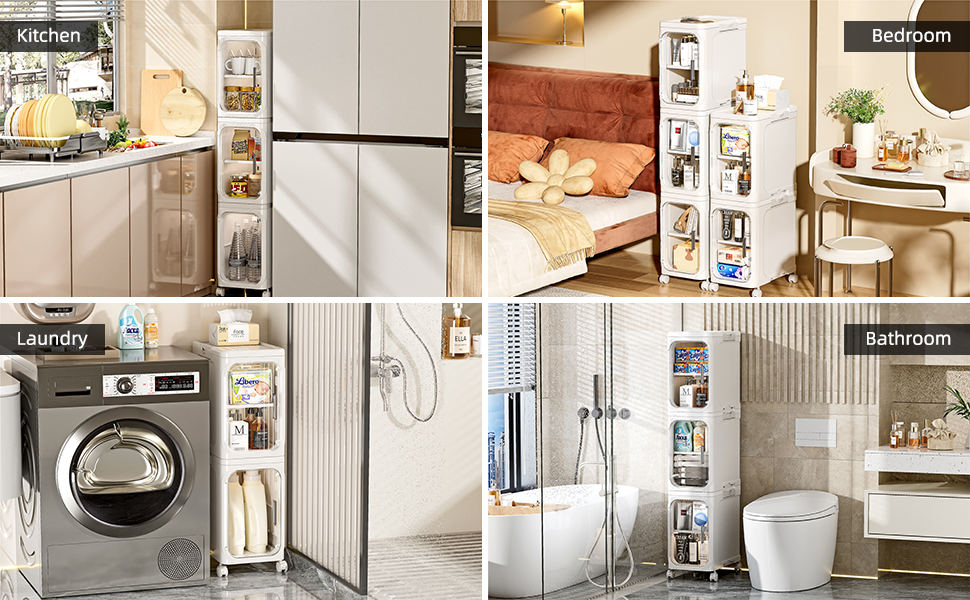 storage cabinet with doors and shelves