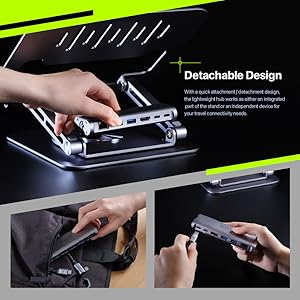 Amazon.com: ADAM elements USB-C Stand Pro/Laptop Docking