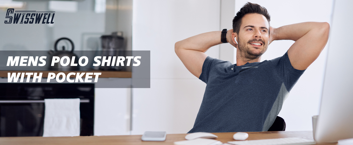 men casual polo