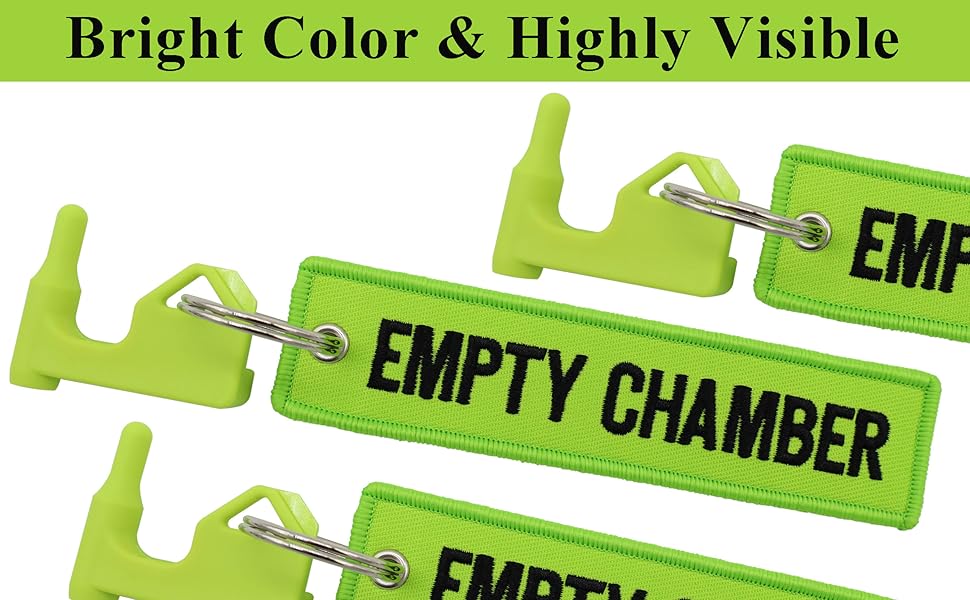 ZOEKIM Chamber Safety Flag for Most Rifles and Pistol