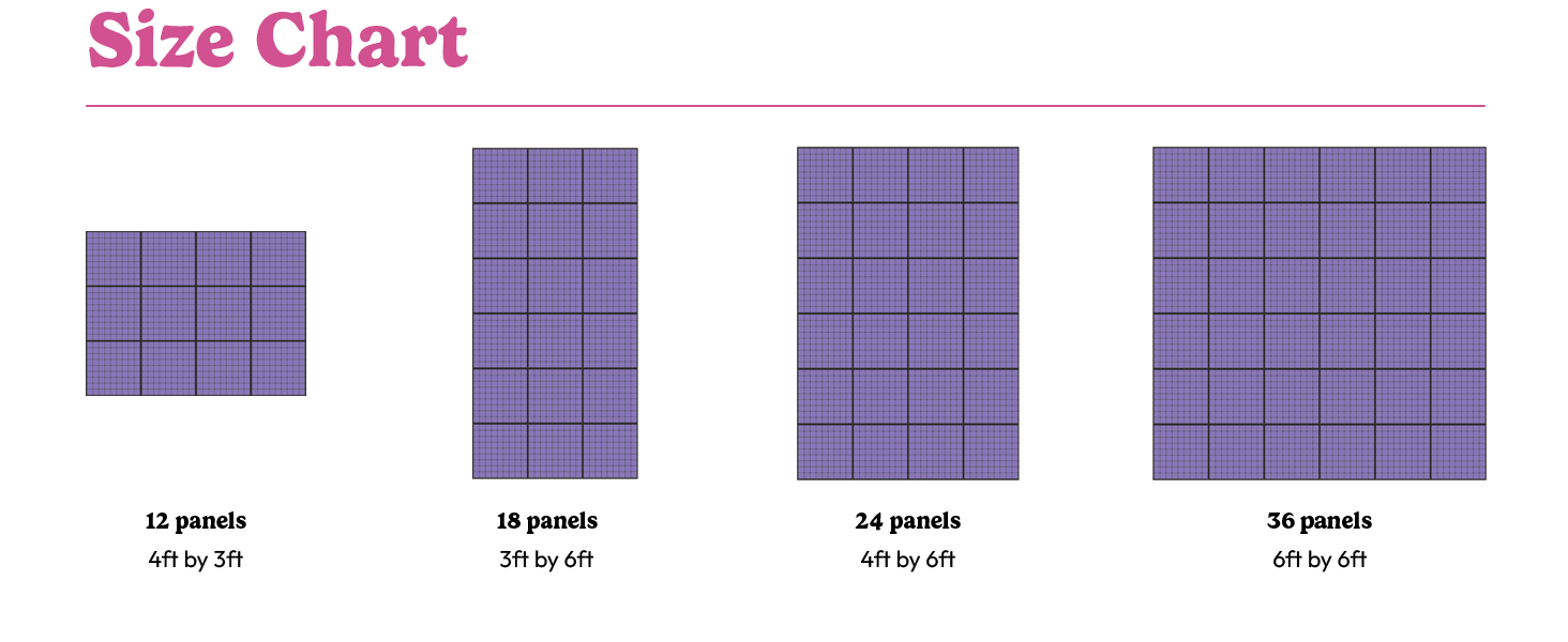 HOUSE OF PARTY Rainbow Shimmer Wall Backdrop 24 Pcs Square Sequin Wall Panels