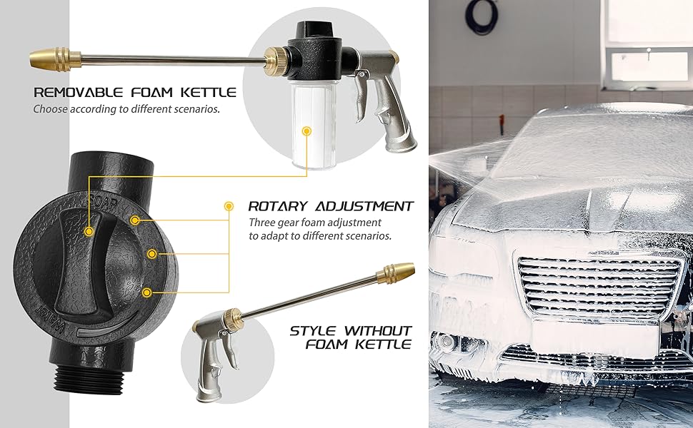 foam sprayer for hose