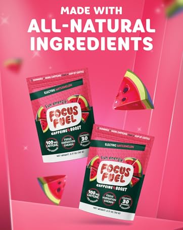 FocusFuel Made with all-natural ingredients - Electric Watermelon