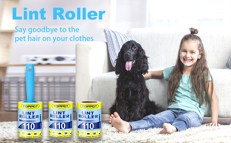 Lint Rollers for Pet Hair Extra Sticky