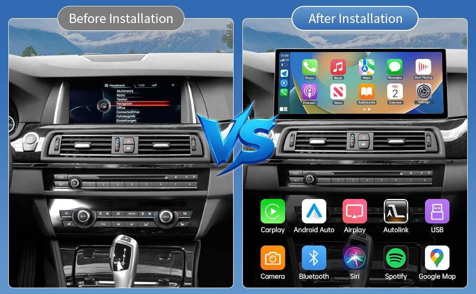 Amazon.com: Road Top CarPlay Screen, 12.3 inch Car Radio