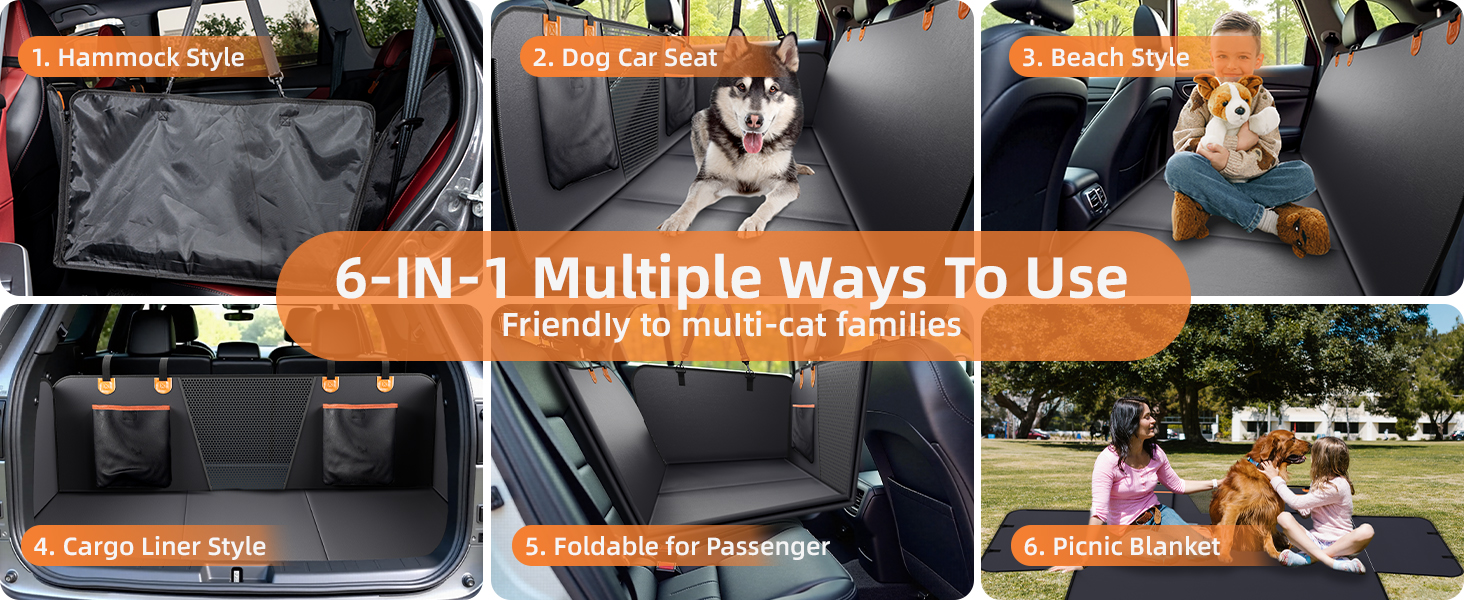 Back Seat Extender for Dogs