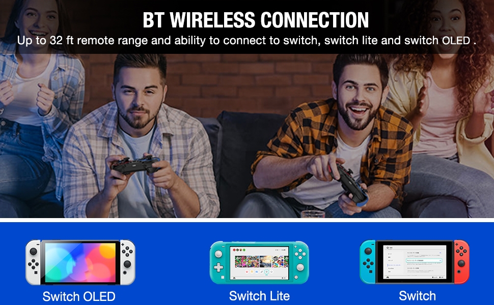 Compatible with nintendo switch controller