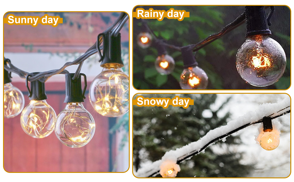 BSTSLL 1/16 Wire Rope Kit, 165FT String Light Hanging Kit