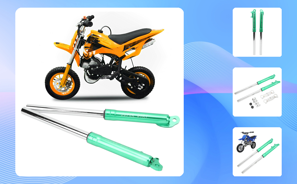 Front Fork Shock, Front Fork Shock Metal Alloy Suspension