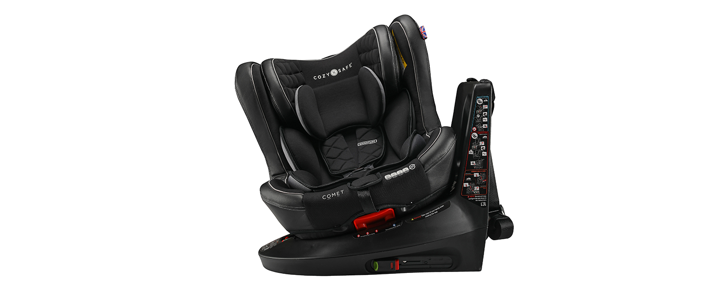 Cozy N Safe Comet 360 Swivel Baby Car Seat, Group 0+/1/2/3 (0-36kg, 0 ...