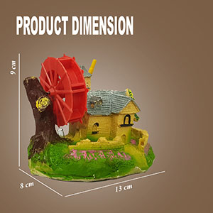 JAINSONS PET PRODUCTS Aquarium Decorative Air Bubble House Toy