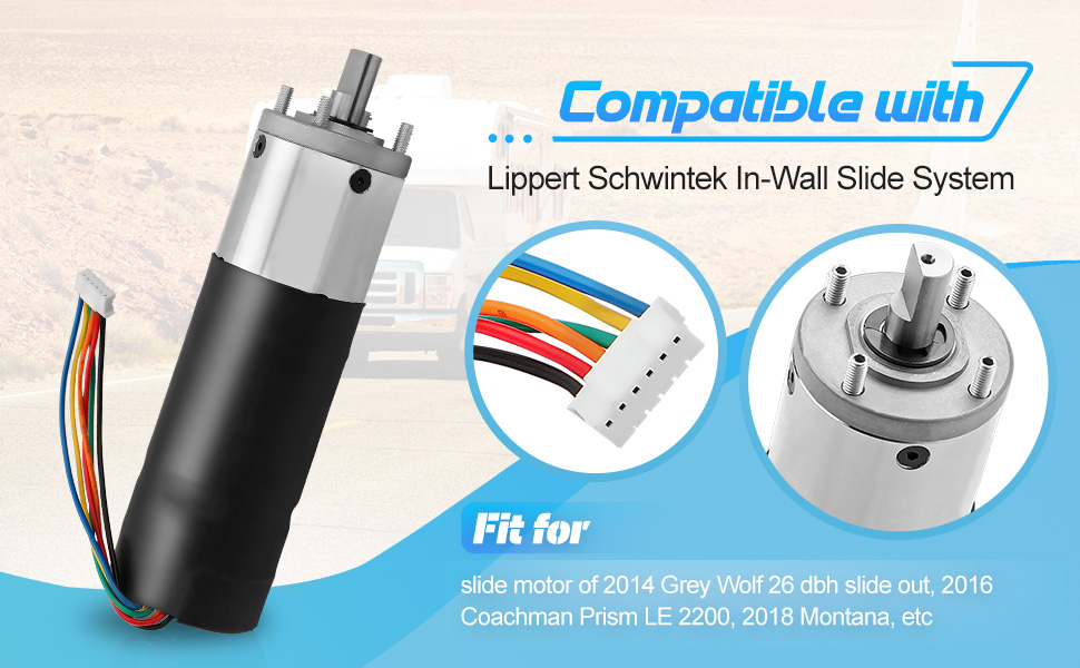 ランブロス　2003 Lippert 236575 Schwintek Motor In-Wall Slide Out